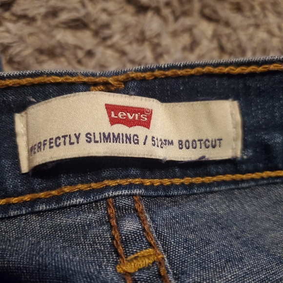 Levi's Womens 512 Bootcut Jeans - Picture 4 of 8